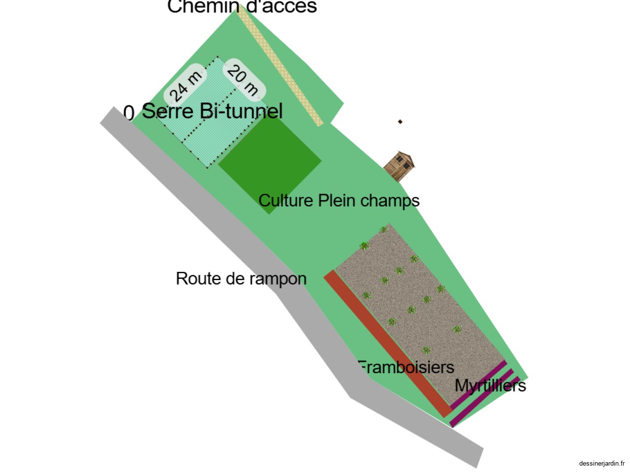 Plan de masse Chon du bouyo