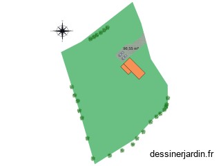 plan de masse permis de construire simple