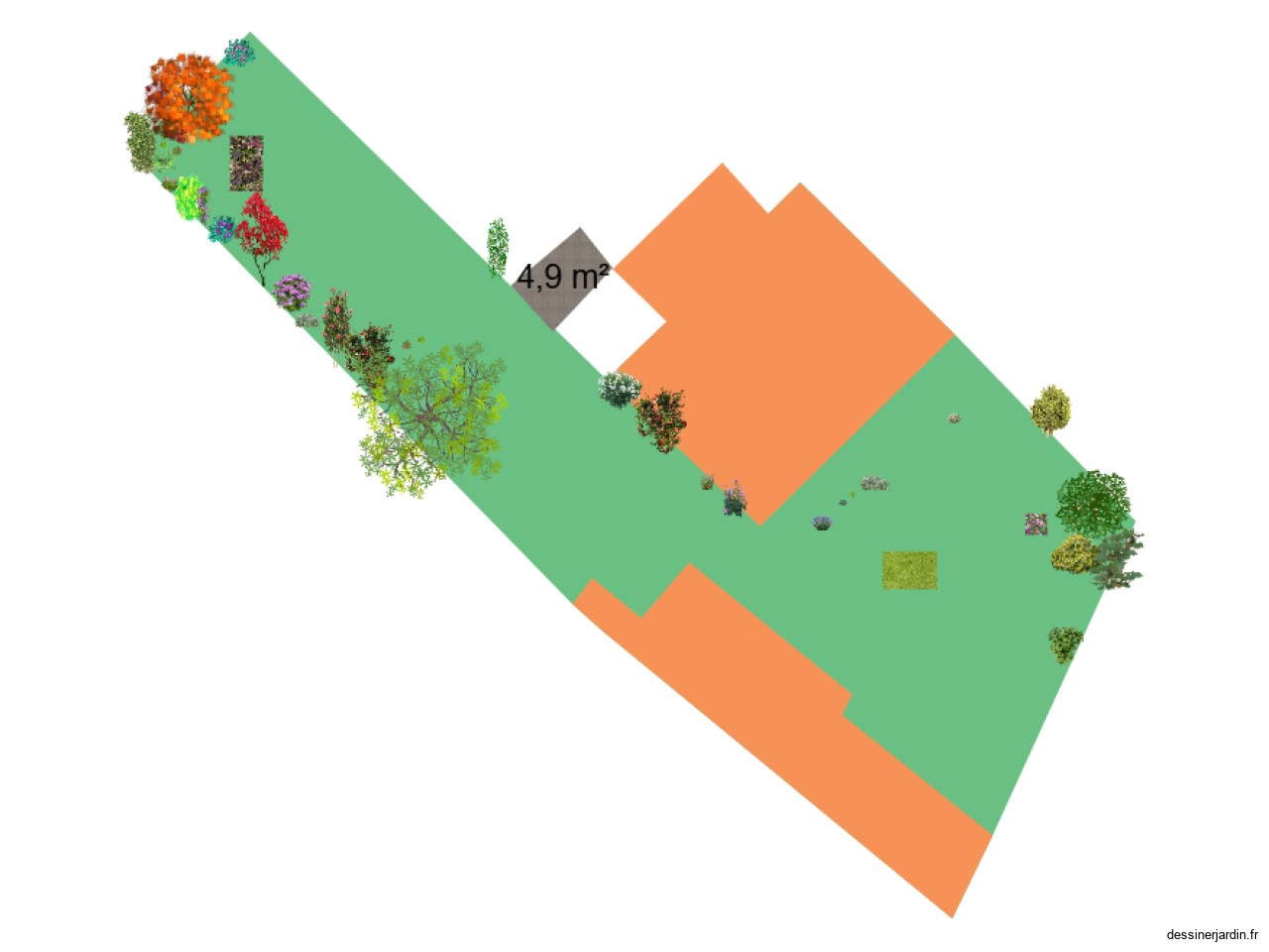 méditerranée et haie mur