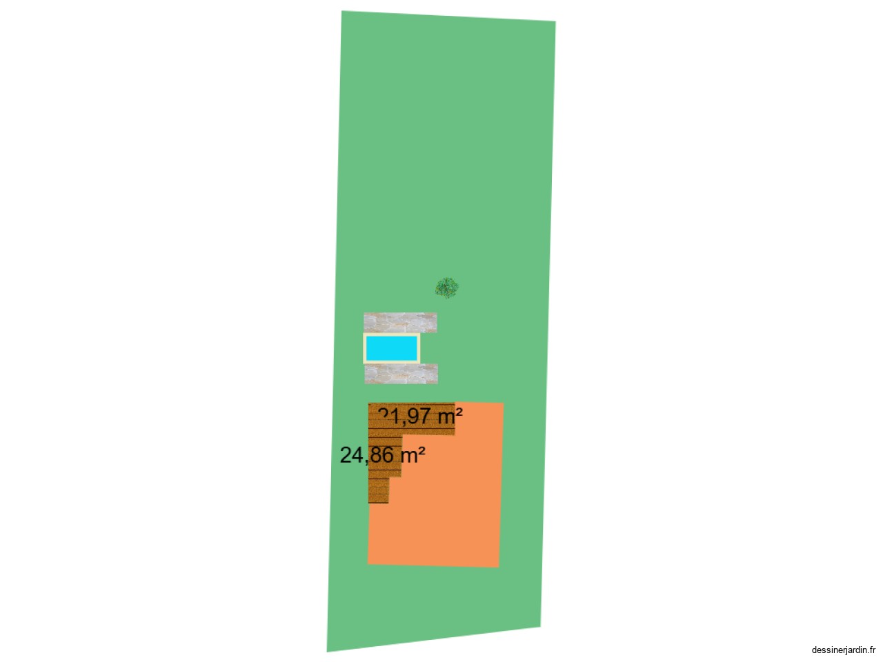 jardin avec piscine _  essai 1