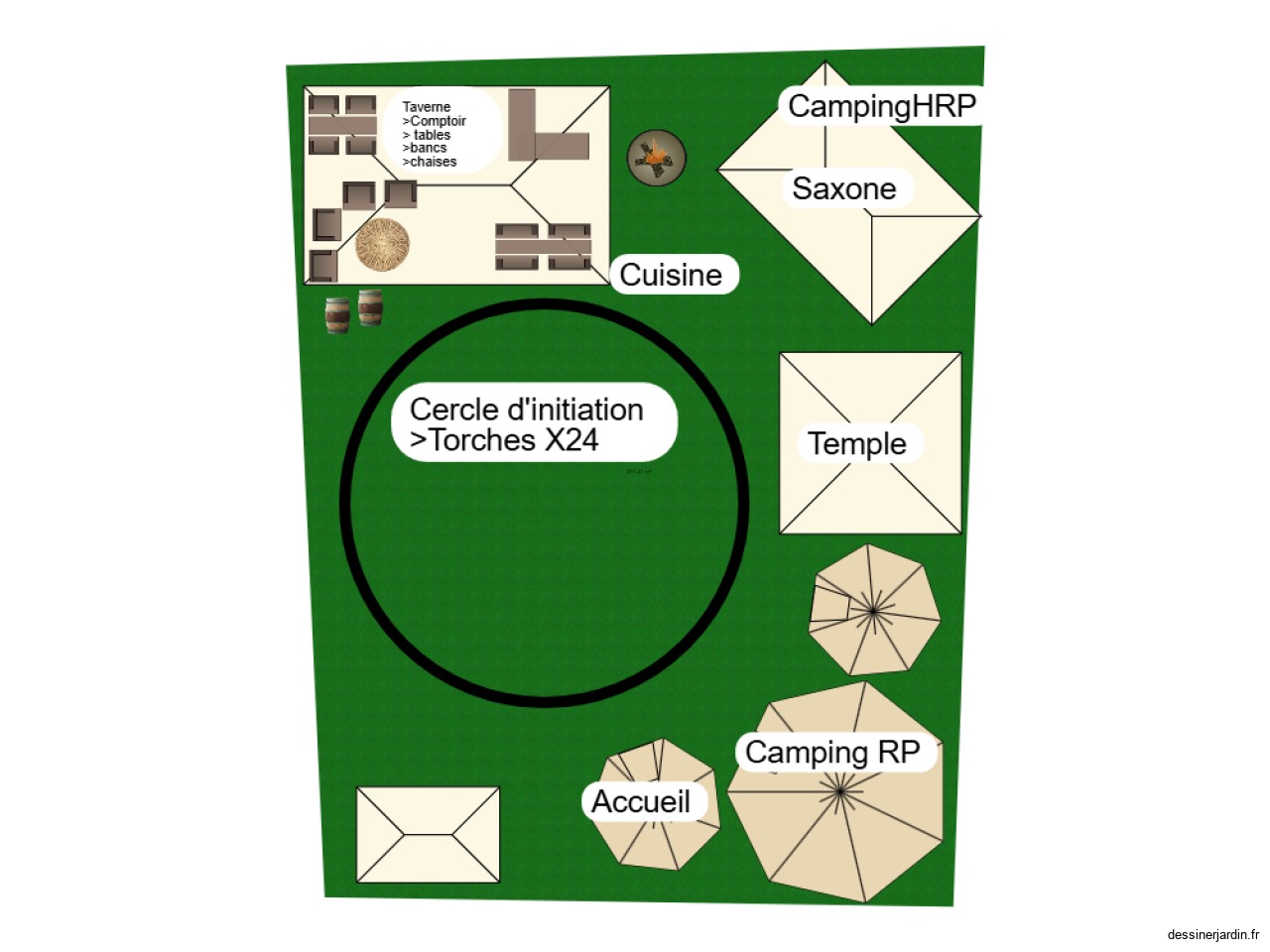 Camps mercenaire LH 2025