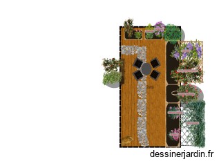 aménagement cours plante  