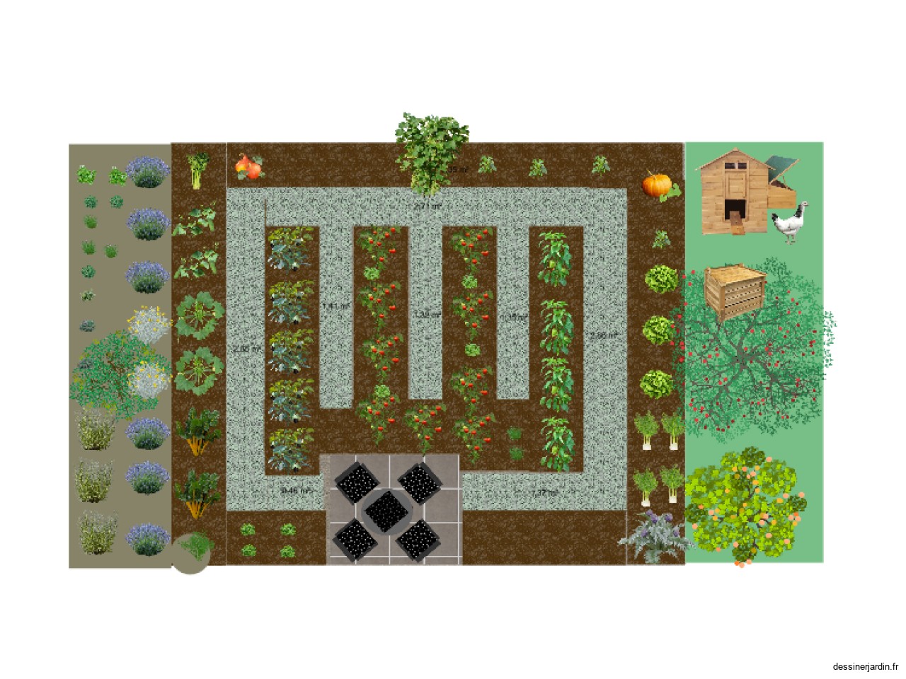 potager à créer
