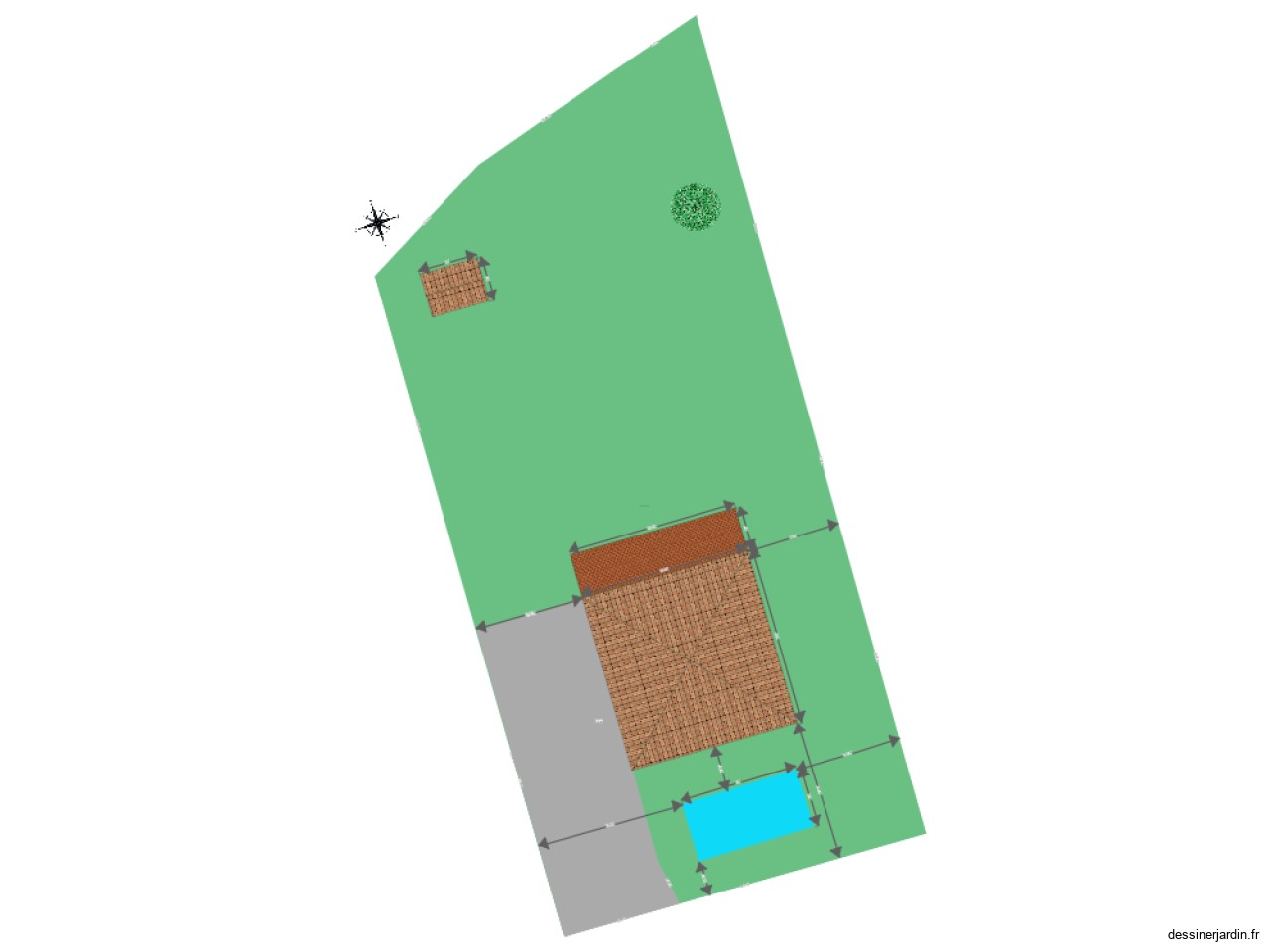 Maison Publier - Plan Masse