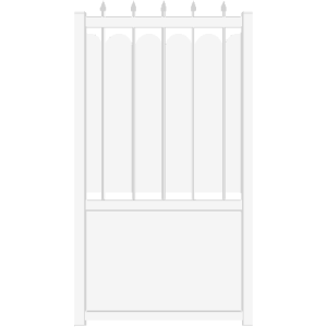Portillon blanc