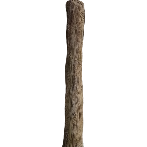 Poteau faux bois
