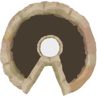 Trou de serrure keyhole